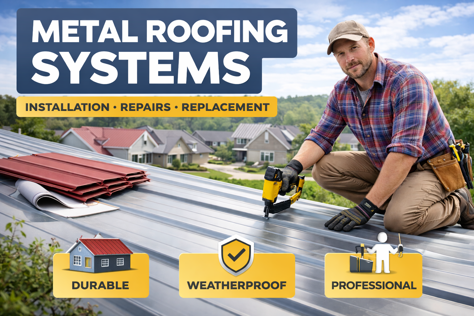 Metal roofing